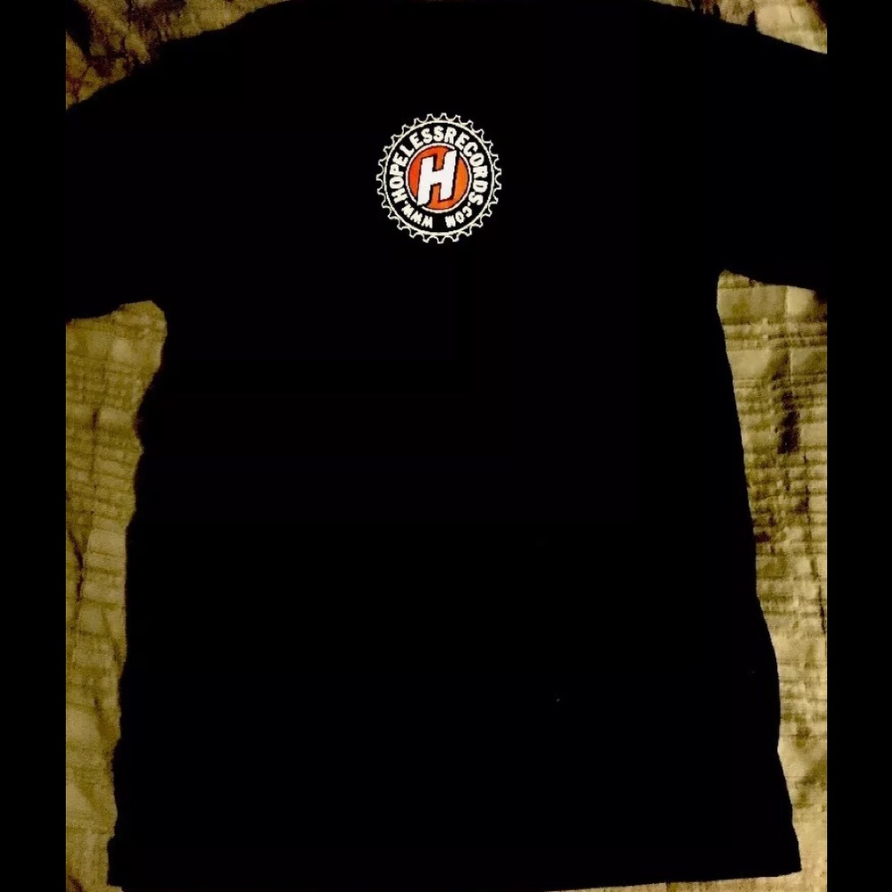 Avenged Sevenfold A7X Hopeless Records 2002 Tshirt Mens sz Small Metal Band NEW - Picture 2 of 4